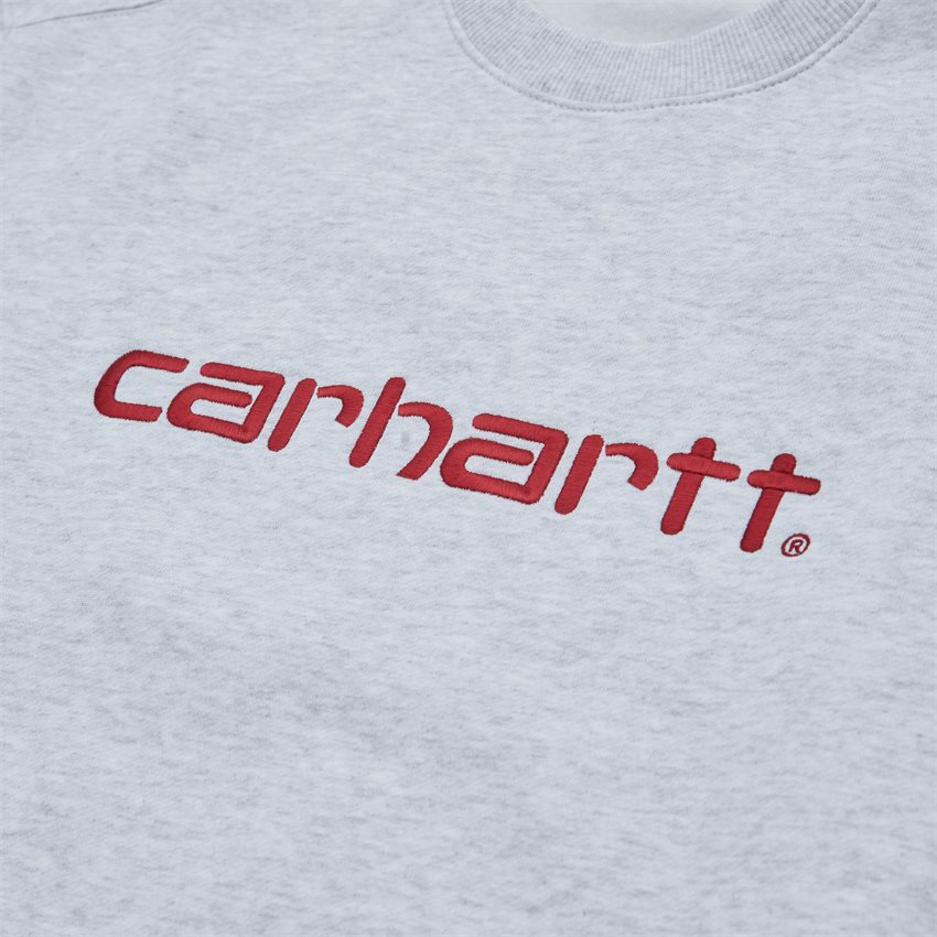 Carhartt WIP Women Sweatshirts W CARHARTT SWEAT I027475. ASH HEATHER